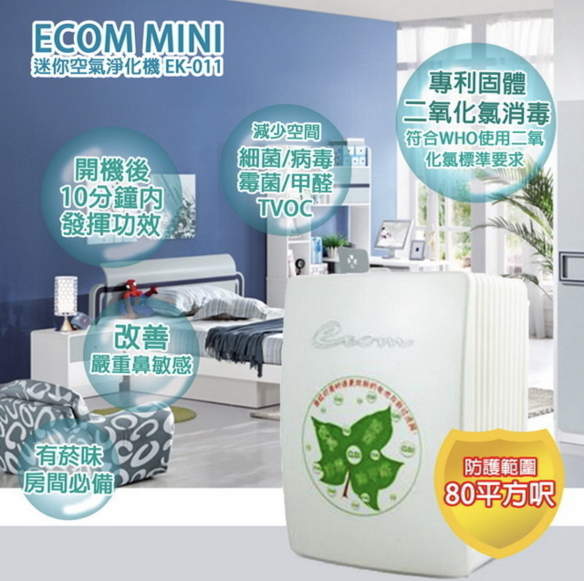 Air purifier on GTTU