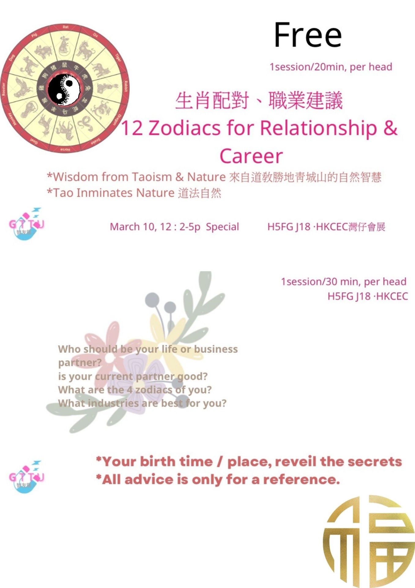 Chinese zodiacs telling 